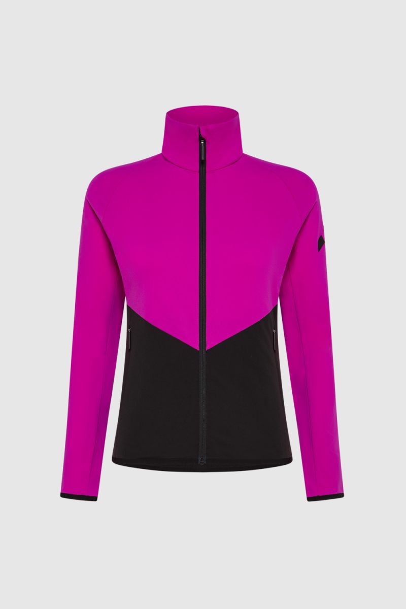 donna_fleece_demetra_stretch_ciclamine_front