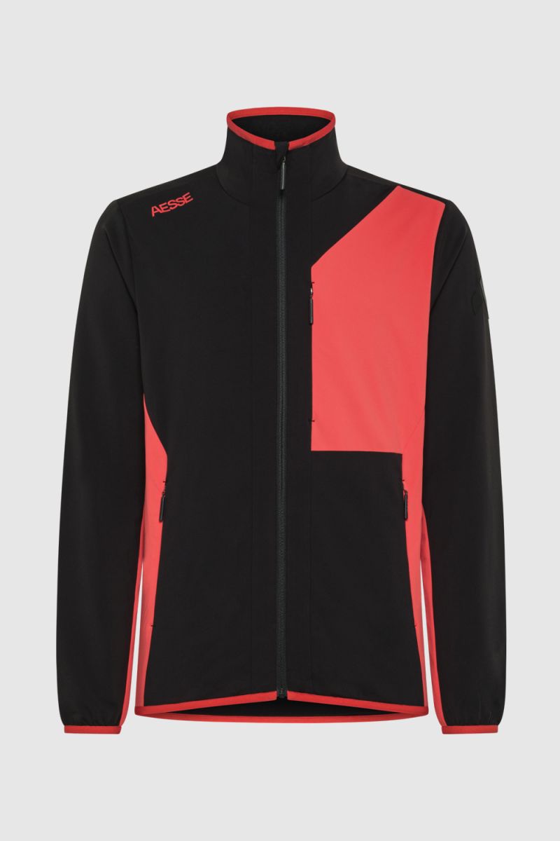 EFES STRETCH/M BLACK/CORAL 52