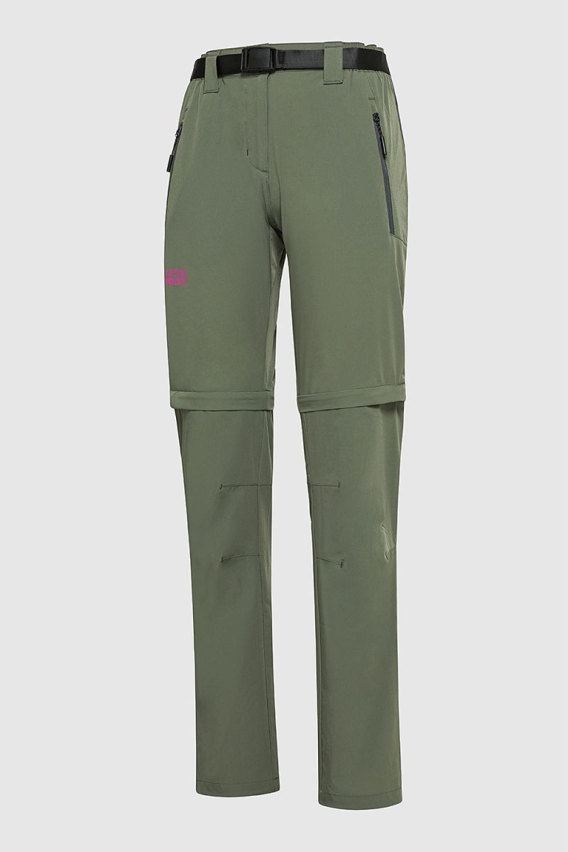 pantalone_donna_verde_foglia_aessexover_seattle_zip_off_woman