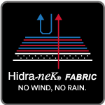 HIDRA NEK FABRIC TESSUTO CON MEMBRANA WINDPROOF-WATERPROOF