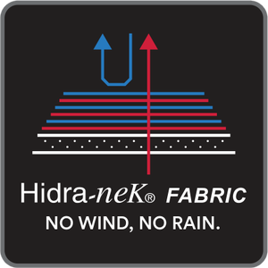 HIDRA NEK FABRIC TESSUTO CON MEMBRANA WINDPROOF-WATERPROOF